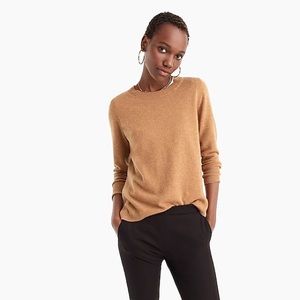 J Crew Cashmere Slim Cut Crewneck Sweater